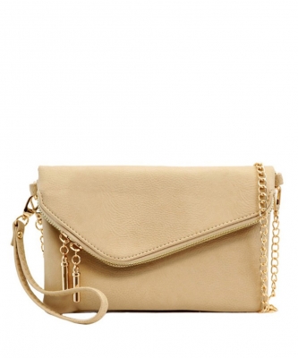 Envelope Clutch Crossbody Bag AD2585 NUDE